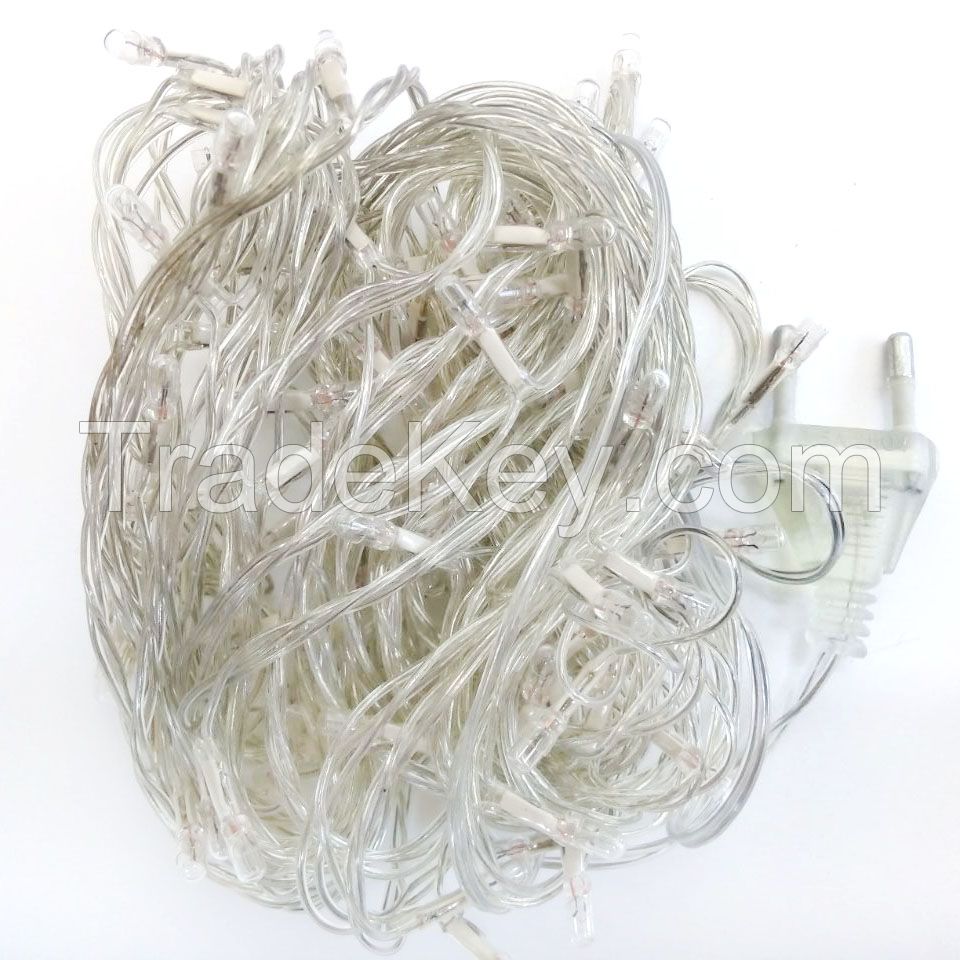 L100 Ce Plug Rice String Light Beauty Decorative Festival Party Lamp