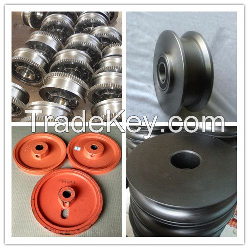 Customized Grey Iron sand casting Belt pulley