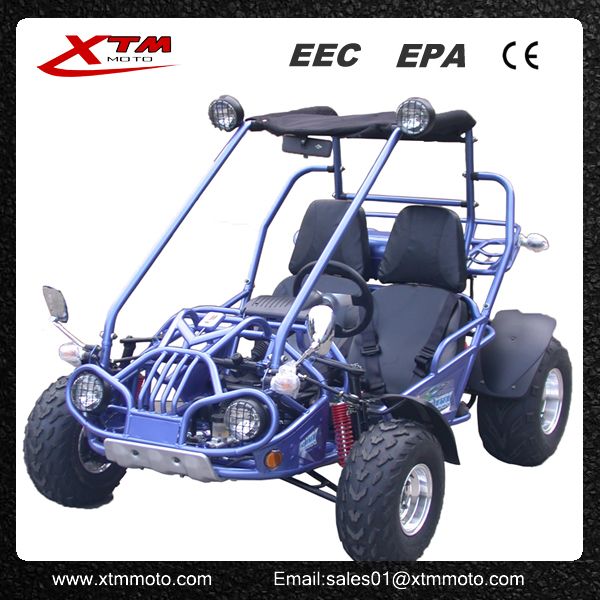 Race 4 Stroke Gasoline 9hp All Terrian Reverse Transmission Go Kart