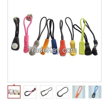 PVC Injection Nylon Zipper Slide for Garment & Luggages