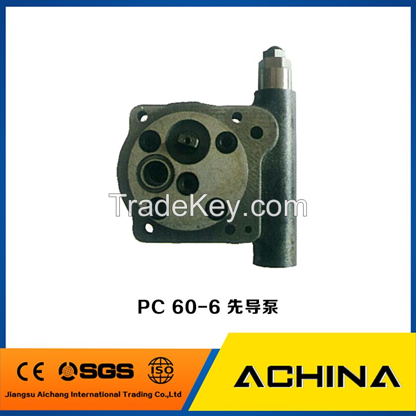 China good quality excavator hydraulic pump DH55, PC40-45,K3V112Dect.