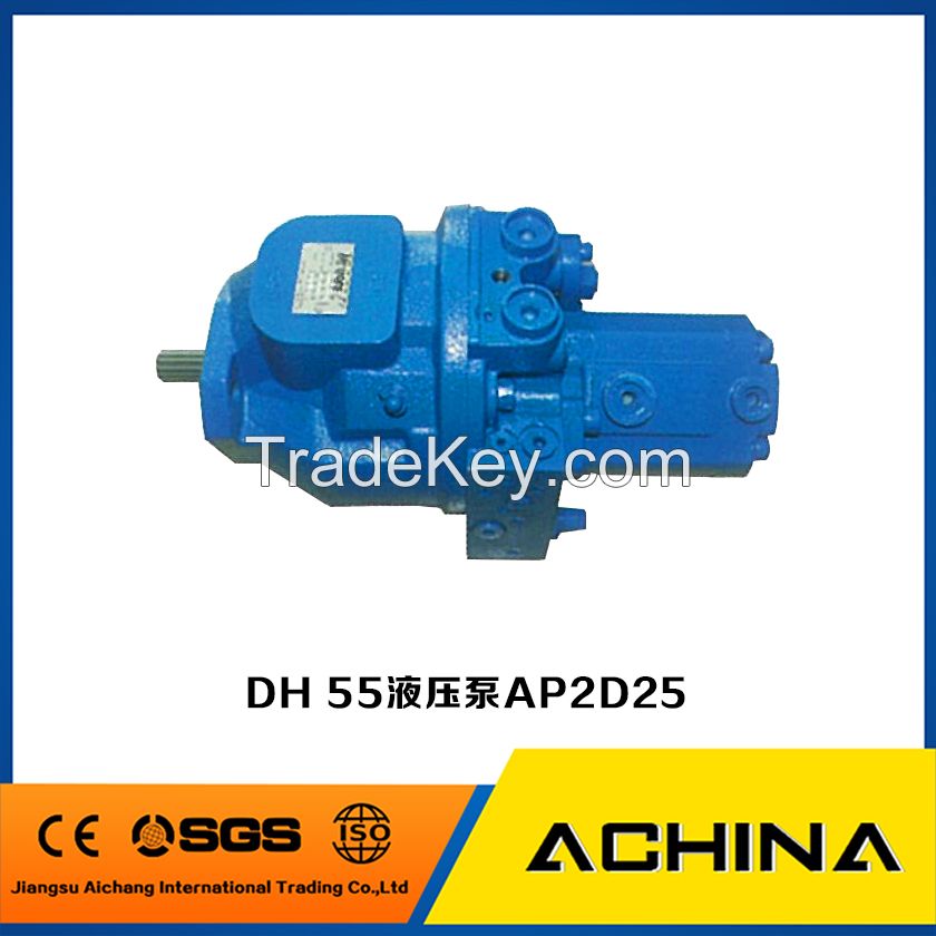 China good quality excavator hydraulic pump DH55, PC40-45,K3V112Dect.