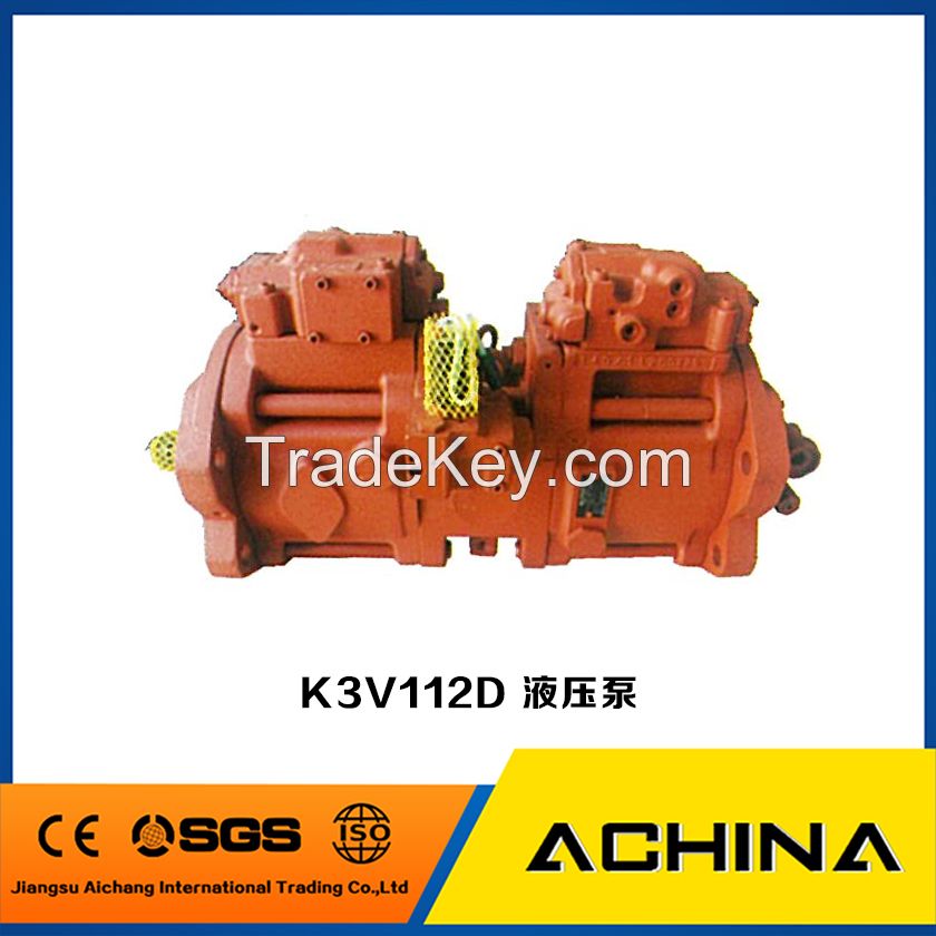 China good quality excavator hydraulic pump SH120A3, PC40-45,K3V112Dect.