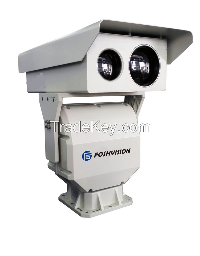 Long range dual sensor thermal imaging camera-HD camera +Thermal Camera