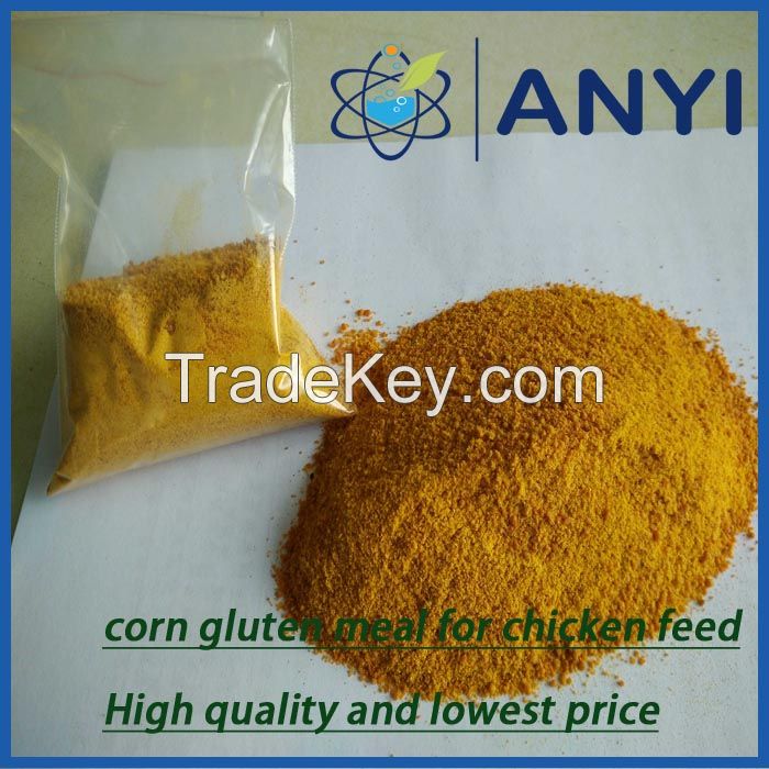 Poultry Feed Corn Gluten Meal for Animal Feed