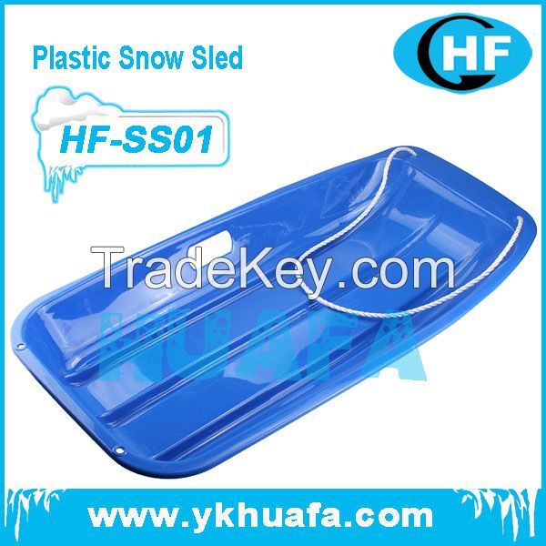 winter outdoor plastic snow sledge adult and children