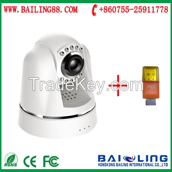GSM smart home security alarm system IP camera support video call