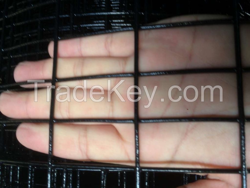 Cheap 1x2 pvc black coated welded wire fence mesh price