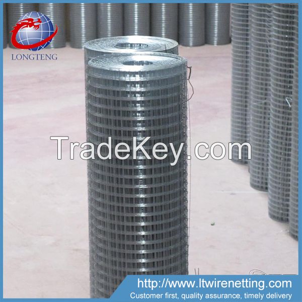 Low price 3/4 3/8 inch galvanized welded wire mesh