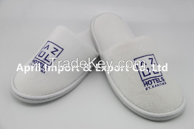 personalized hotel bedroom slippers