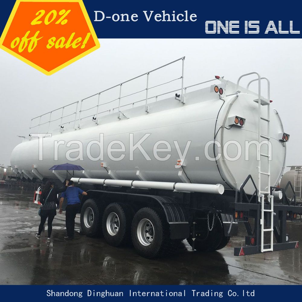 Atv Cheap Best Quality 45000 Liters Aluminum Fuel Tank Liquid Trailer 