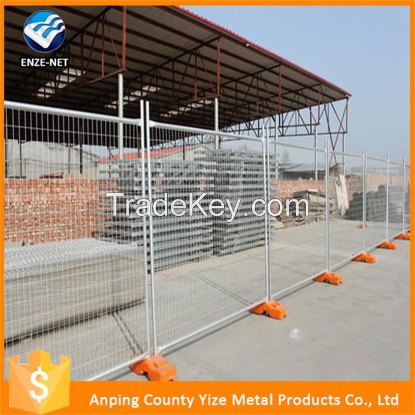 Low Cost Temporary Construction Site Fence