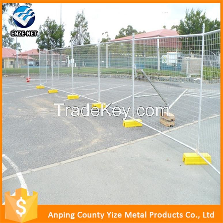 Low Cost Temporary Construction Site Fence