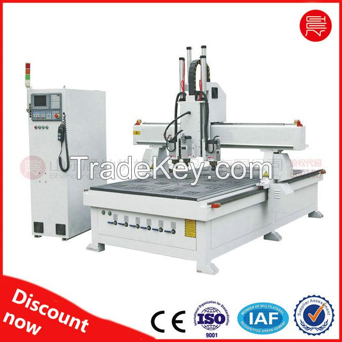 Multispindles cnc router 1325 1530 2030 cnc cutting machine Chencan 1325 with double heads