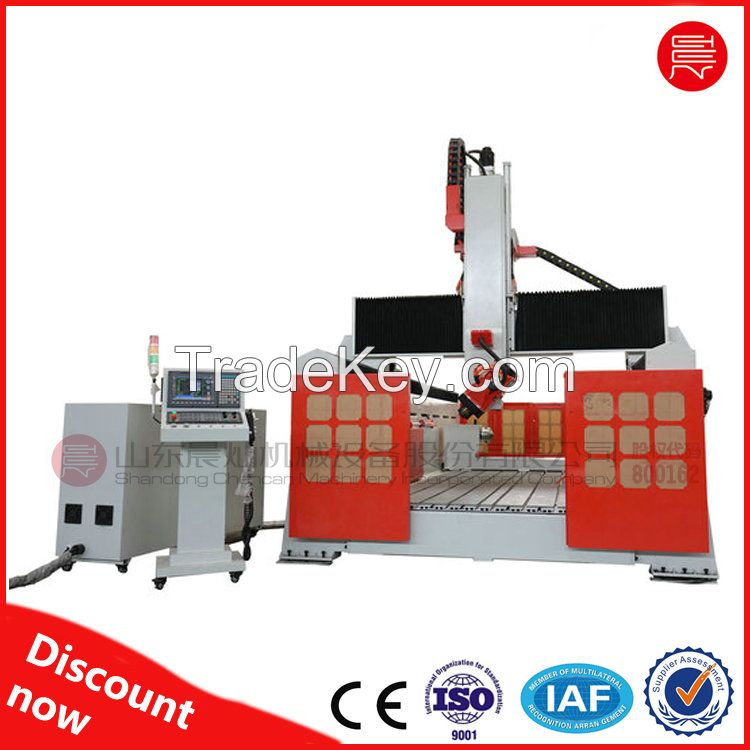 5 axis cnc router/cnc mold making machine 1325 1530 2030 2040 2050 3036