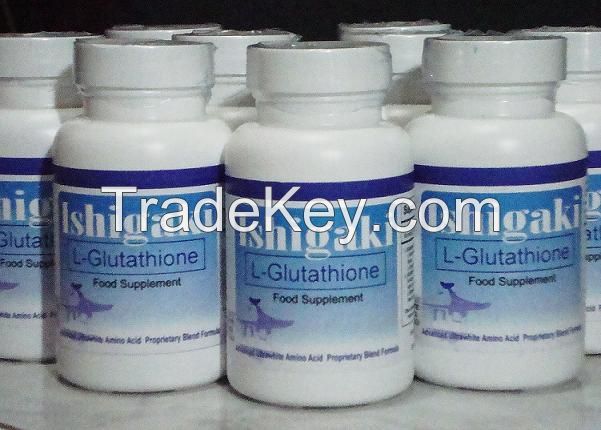 Shigaki l-glutathione advanced/premuim  600mg 60 capsules