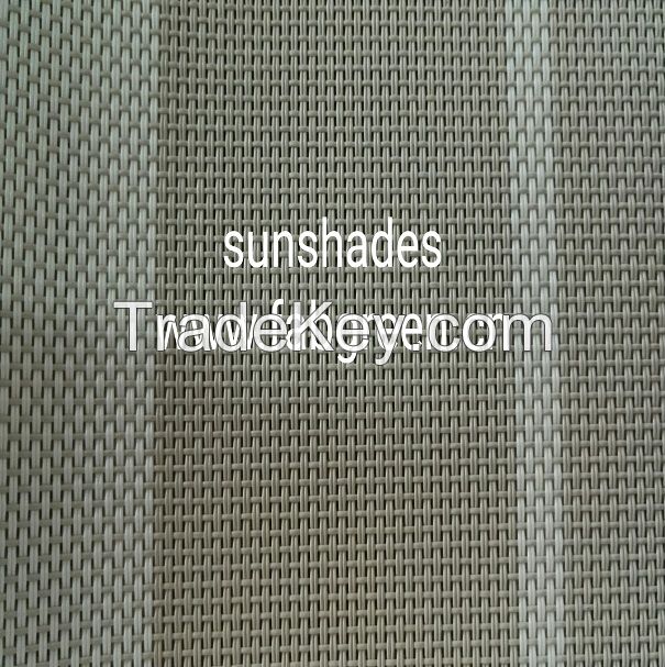 pvc coated polyester sunshade fabrics for window