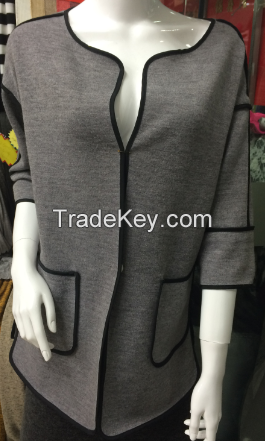 lady's knit jackets