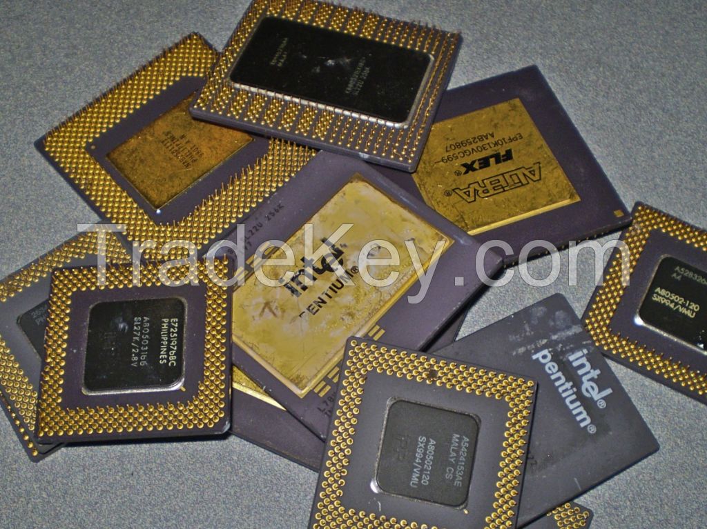  CPU CERAMIC PROCESSOR SCRAPS,RAM SCRAPS,MOTHERBOARD SCRAPS 