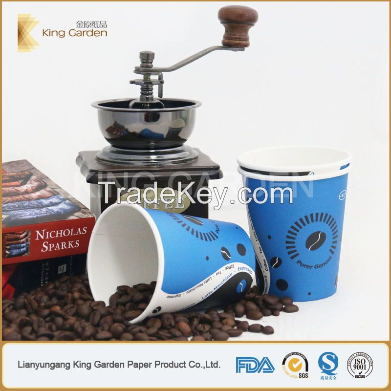 best selling 12oz pinted single wall paper cup