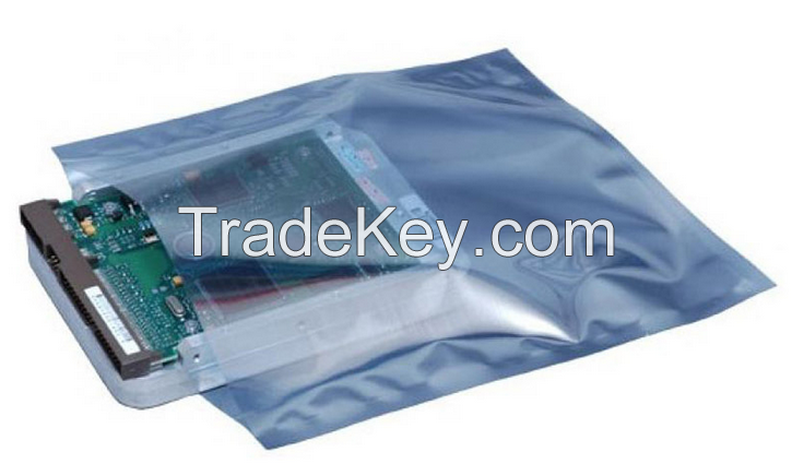 anti-static shielding bag, electronics packaging, zip-lock bag,anti-static packaging bags