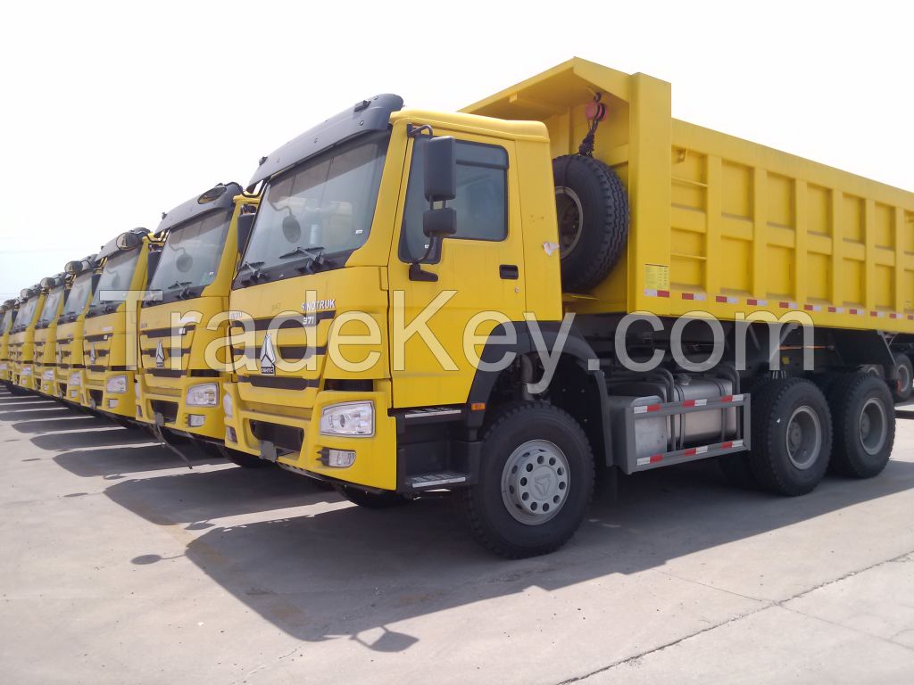 Sinotruk Howo Big Capacity 371hp Tipper Truck Dumper Truck