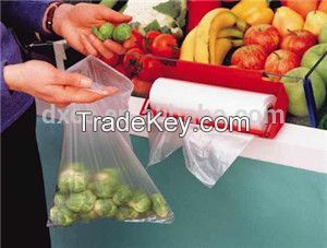 Super market perforating flat roll packing bag garbage bag making machine trash bag manufacturer