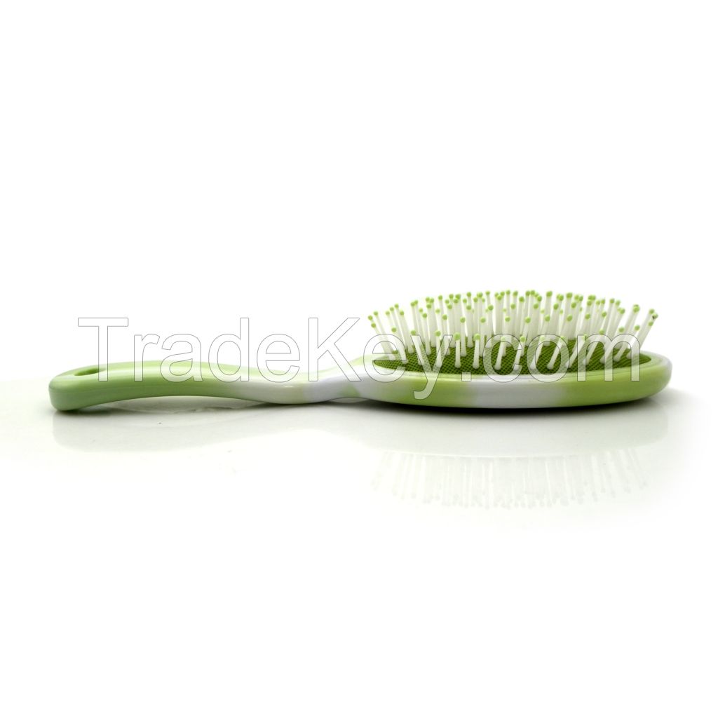 new type transparent plastic hairbrush