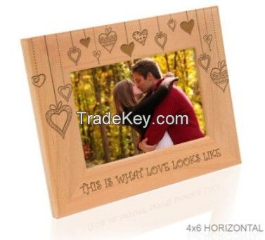 wooden picture frame