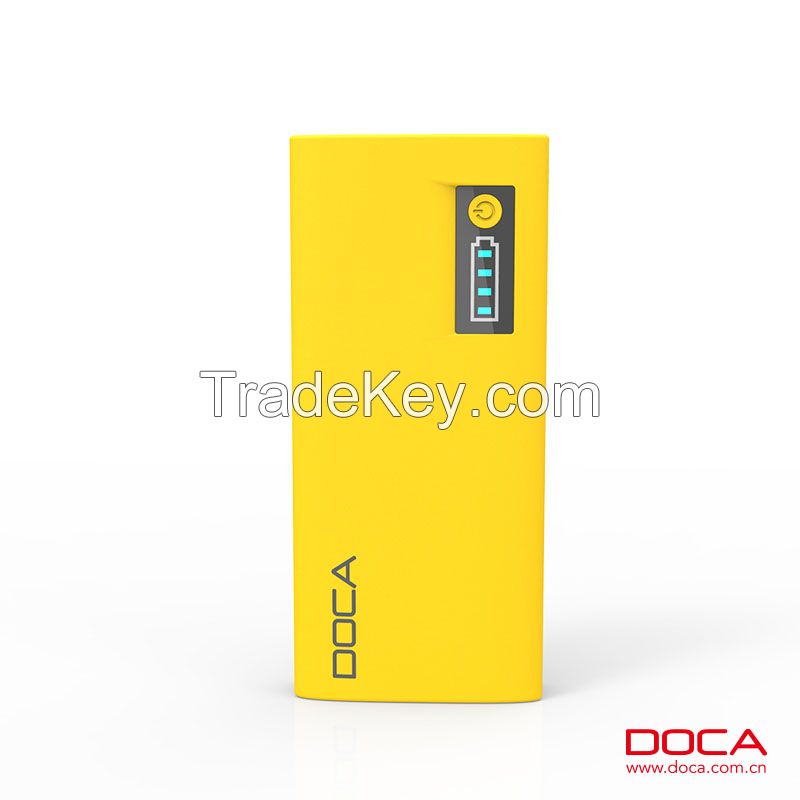 13000mah power bank D566I fashion and colorful usb outputs