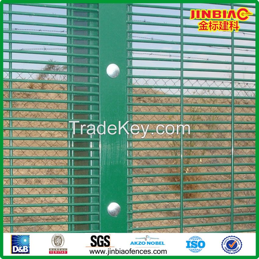 steel 358 security anti climb fence