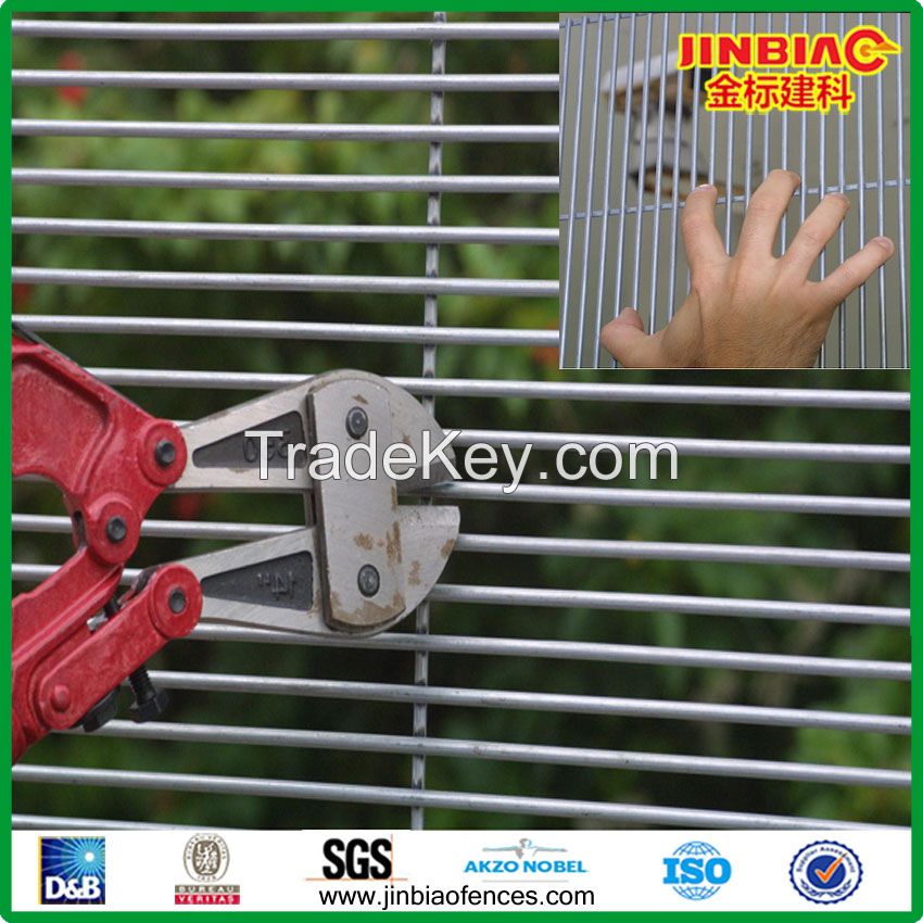 steel 358 security anti climb fence