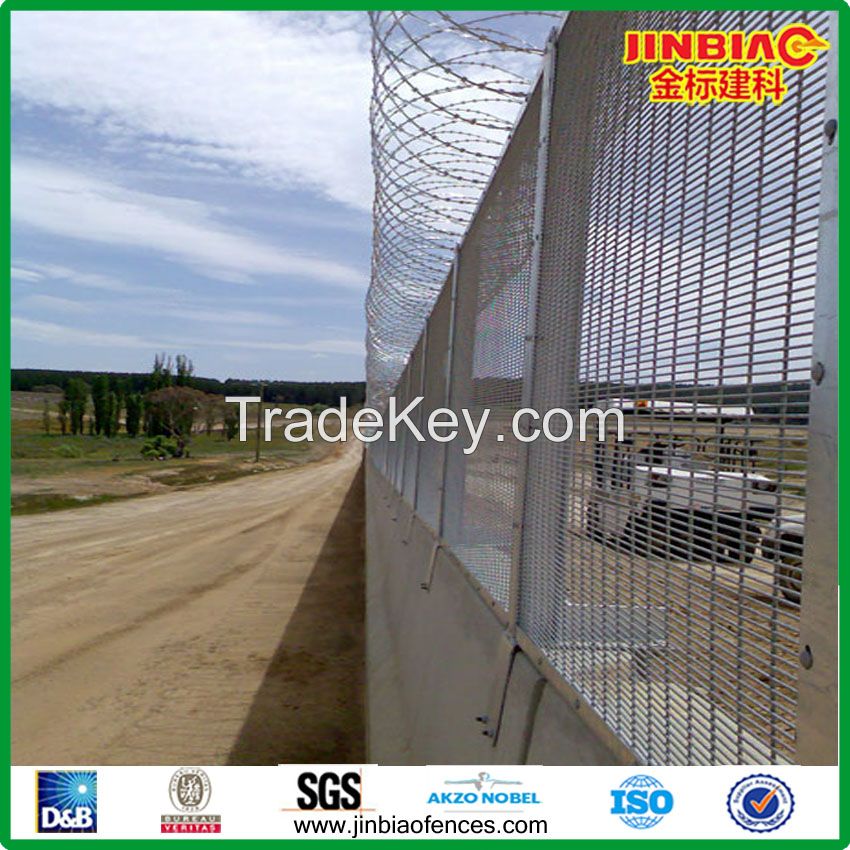 steel 358 security anti climb fence