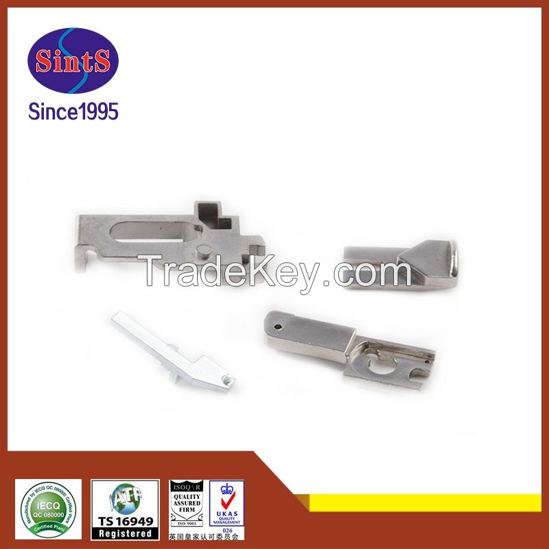 High precision custom-made metal injection molding door lock accessories from China MIM manufacturer