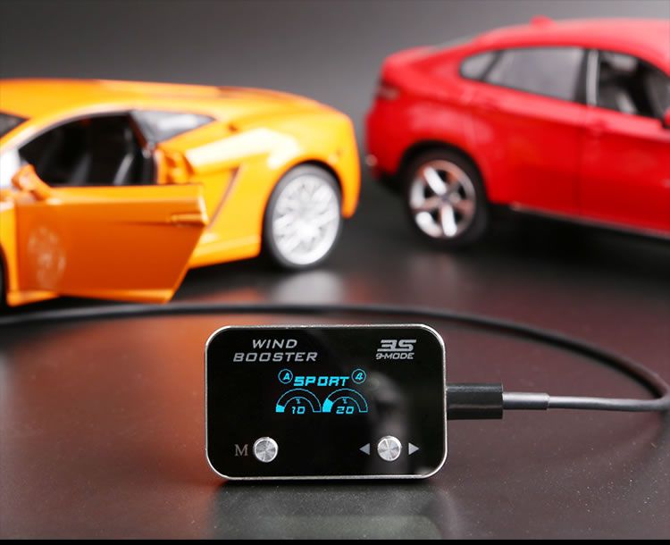 Wind Booster controller for electric vehicle 9-MODE 3S automobile throttle controller intelligent acceleration system