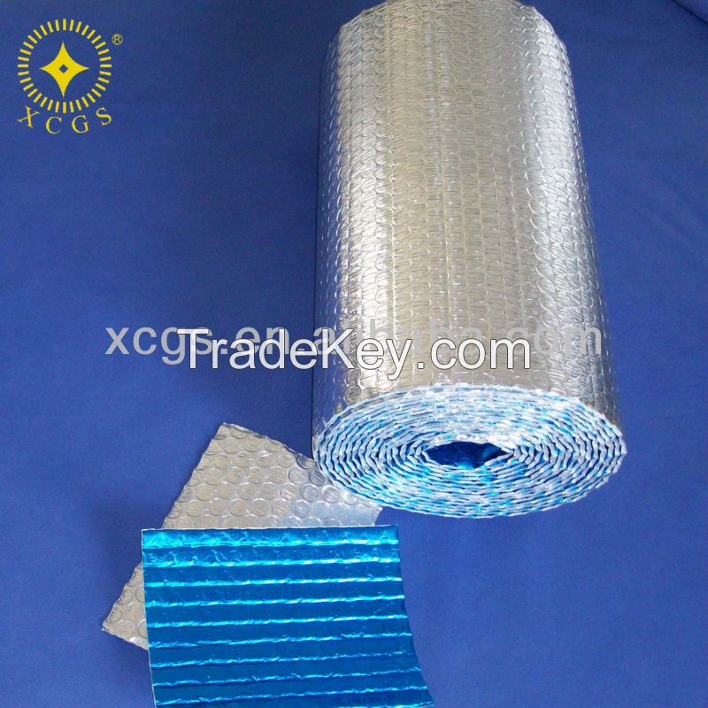 Double-sided reflective aluminum foil insulation