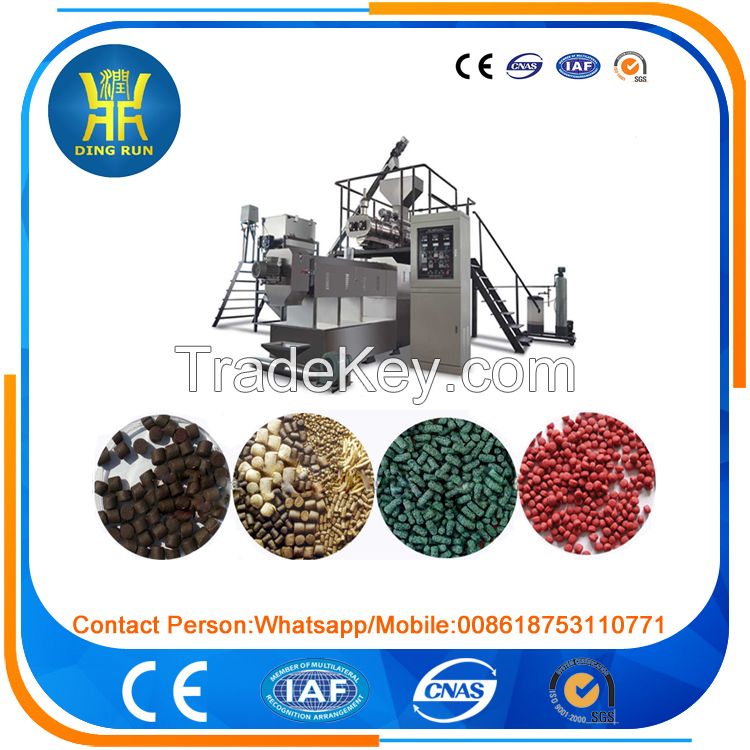 Double screw Fish feed machine 