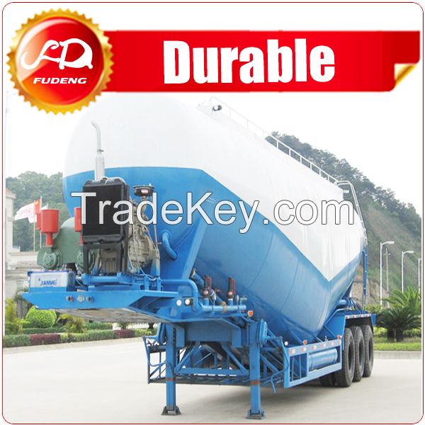 3 axle used cement bulker cement trailer for sale