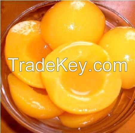canned peach slices