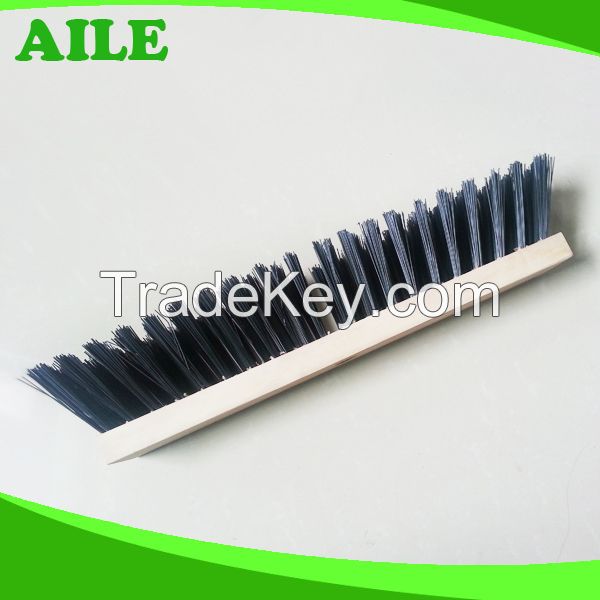 Excellent Quality Wooden Handle Plastic Cleaning Broom