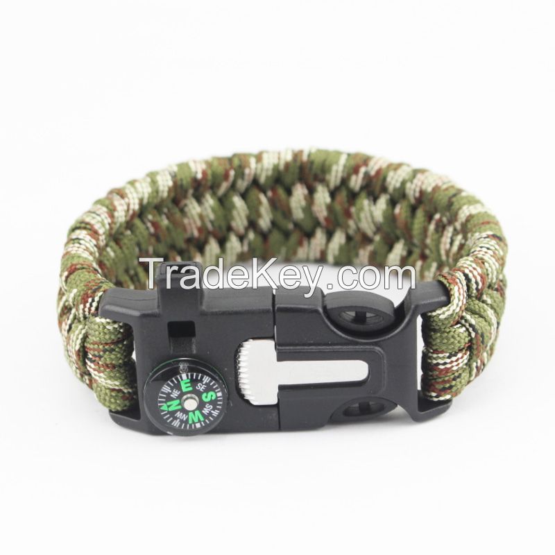 customized 550 paraord survival bracelet