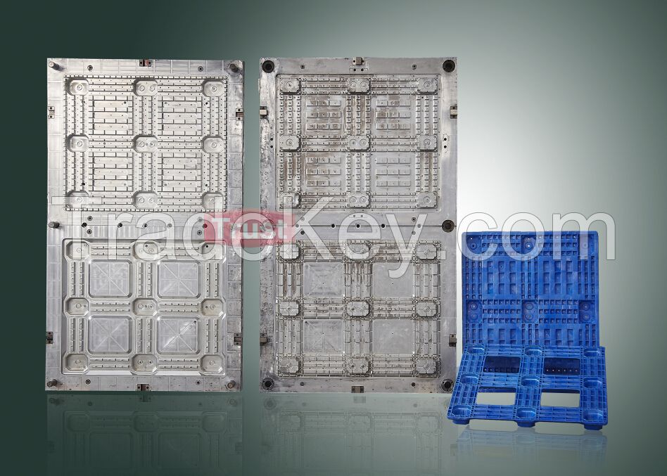 Structure foam pallet molds