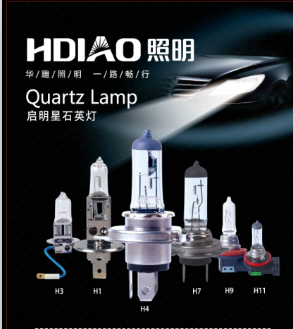 h1 halogen bulbs headlight for automobiles auto lighting system