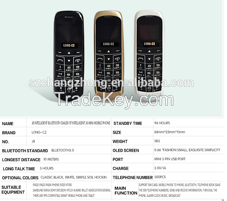 Global applicable mini phone