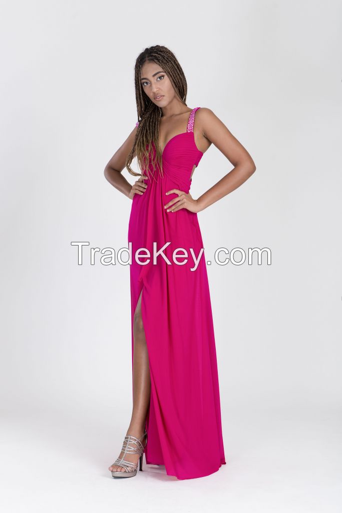 Graceful prom dress with sumptuous beading 2016 new design