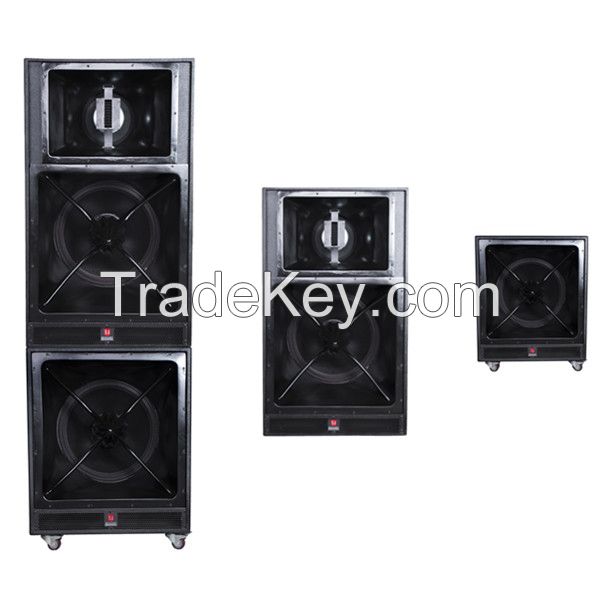 3 way pro loudspeaker  outdoor stages speaker box