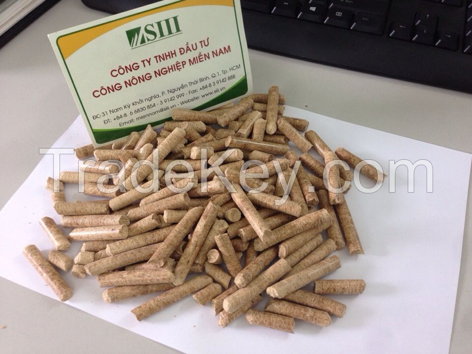 Wood Pellet for Industrial Boiler from Vietnam
