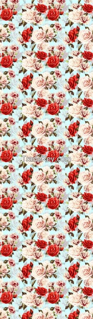 2016 Chinese Latest design textile wholesale custom polyester digital printed fabric