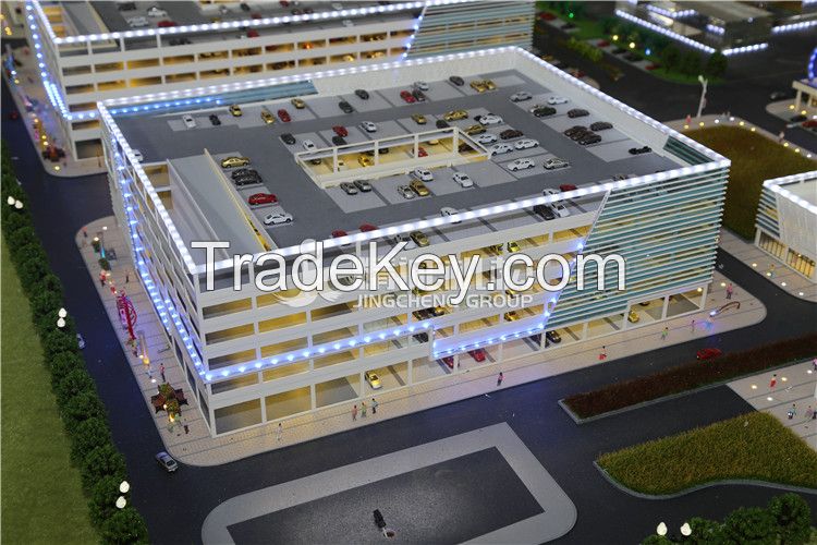 Miniature architectural model making  for AutoÂ Mall