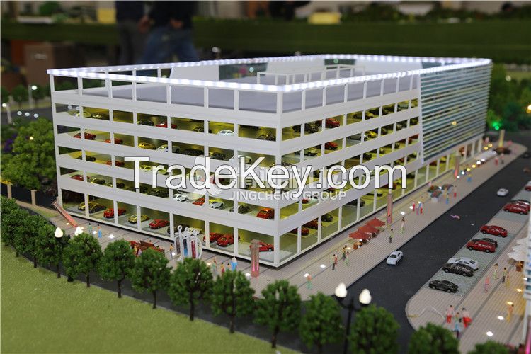 Miniature architectural model making  for AutoÂ Mall